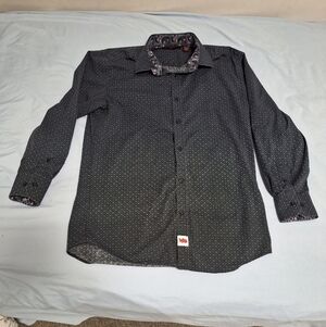 Jerry Garcia men's button-down long sleeve shirt size 15-15.5/32-33.